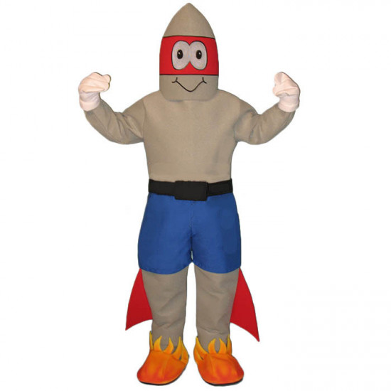 Rocket Man Mascot Costume 76DD Rocket Man Mascot Costume 76DD