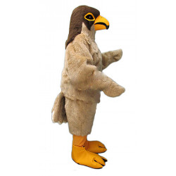 Tan Hawk Mascot Costume #1002T-Z 