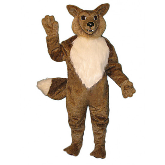 Grinning Wolf Mascot Costume #1332-Z 