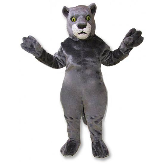 Grey Cougar Mascot Costume #507-Z