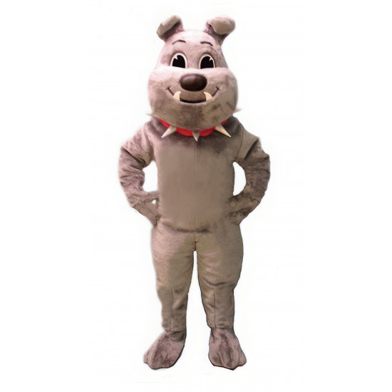 Tuffy Bulldog With Spiked Collar Mascot Costume 868-Z 