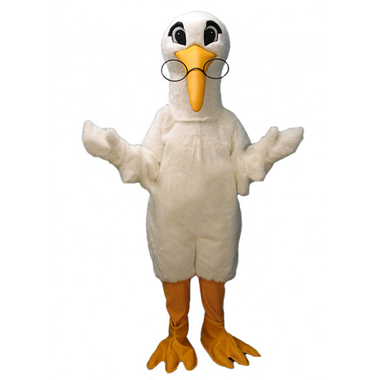Stork Mascot Costume 420