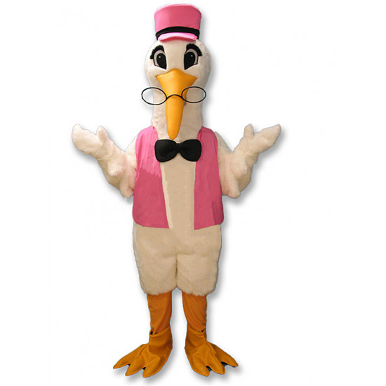 Doctor Stork Female Mascot Costume 420-P
