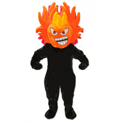 Flame On Fire Mascot Costume #MM 108