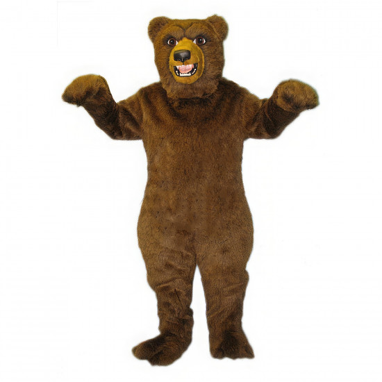 Grizzly Bear Mascot Costume #MM04Z 