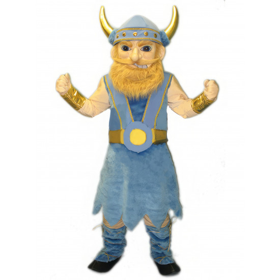 BLUE VIKING MASCOT COSTUME MM09B-Z