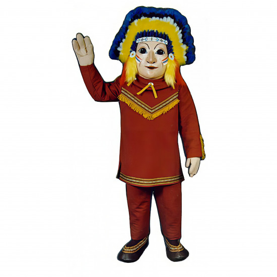 Indian Chief Native American Mascot Costume MM13-Z 