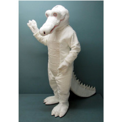 Albino Alligator Mascot Costume 159-Z