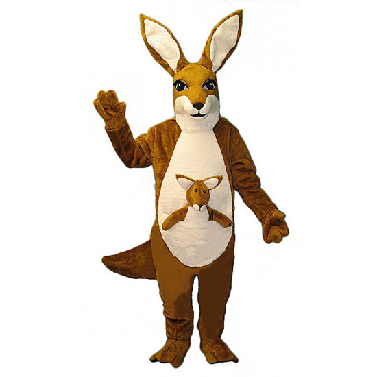 Kangaroo with Baby Joey Mascot Costume 1710A-Z 