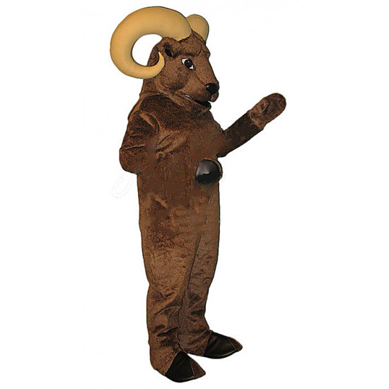 Brown Ram Mascot Costume #2603B-Z 
