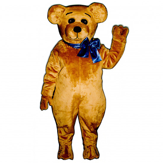 Happy Teddy Bear with Bow Mascot Costume #241A-Z 