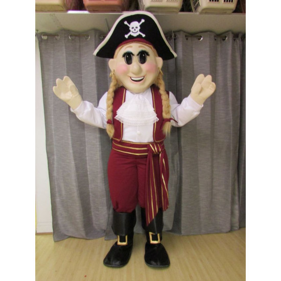 Girl Pirate Mascot Costume MM-112Z