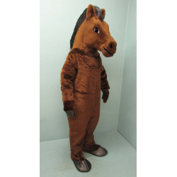 Brown Mustang Mascot Costume #1511B-Z 