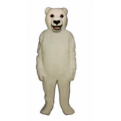 Snarling Polar Bear Mascot Costume #250P-Z 