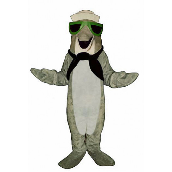 Fresh Fish Dolphin Mascot Costume #3304KK-Z 