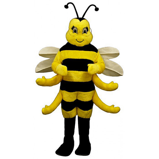 Royal Bee Mascot Costume #333-Z 