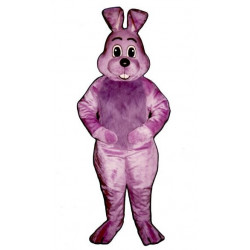 Lavender Louie Bunny Rabbit Mascot Costume #1106-Z 