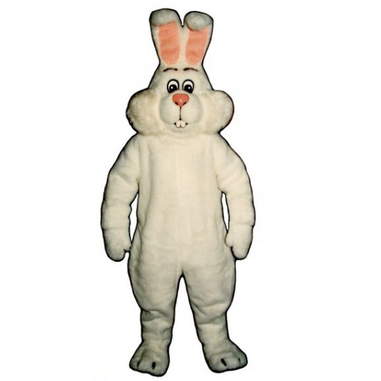White Marshmallow Bunny Mascot Costume #1110W-Z 