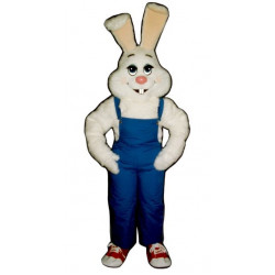 Farmer Rabbit Mascot Costume #1115 A-Z 