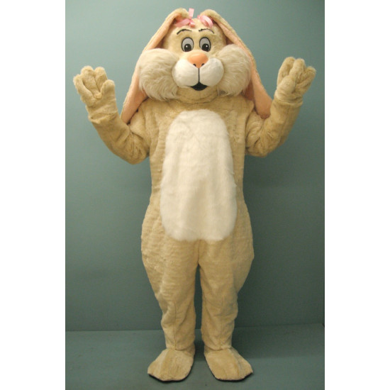 Marsha Mallow Bunny Mascot Costume #1120-Z 