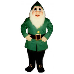 Christmas Elf w/Glasses Mascot Costume #1201DD-Z 