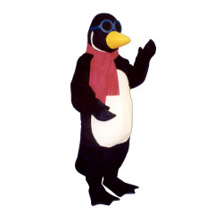 Cool Penguin with Scarf Mascot Costume 2311A-Z 