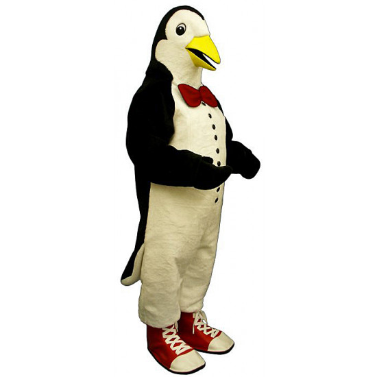 Penguin with Bow Tie and Sneakers Mascot Costume 2314A-Z