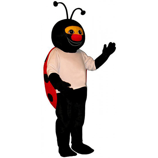 Dressed Ladybug Mascot Costume #339DD-Z 