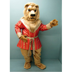 Lion with Smoking Jacket Mascot Costume #501SJA-Z 