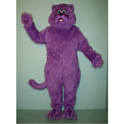 Purple Tabitha Cat Mascot Costume #510P-Z 
