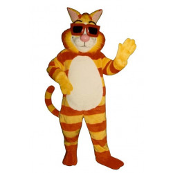 Kool Kat with Sunglasses Mascot Costume #516KK-Z 