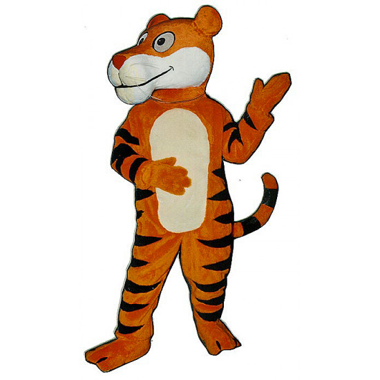 Friendly Tiger Mascot Costume #518-Z 