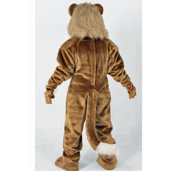 Power Real Cat Lion Mascot Costume #704M