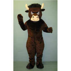 Cartoon Bull Mascot Costume #708-Z 