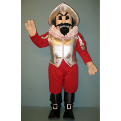Red Conquistador Mascot Costume #MM29R-Z 
