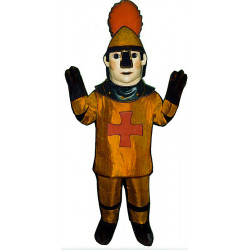 Golden Knight Mascot Costume #MM38-Z 