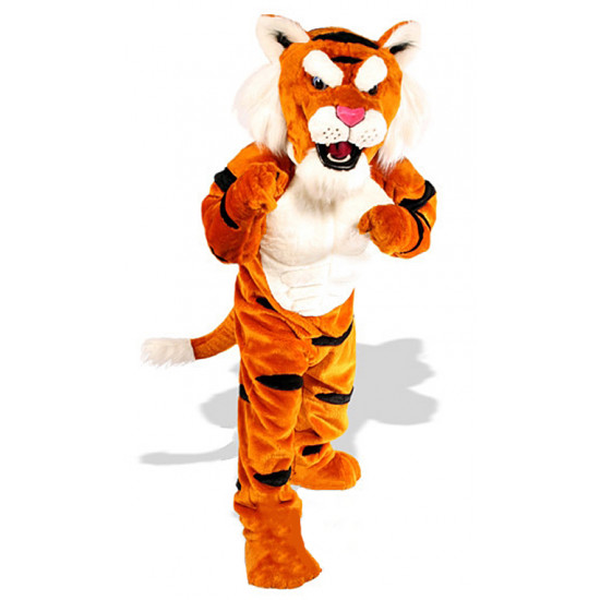Power Tiger Mascot Costume #636 