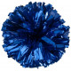 One Color Out, Two Colors In Metallic Cheerleader Poms #MS BE