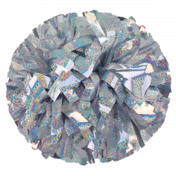 Solid Color Holographic Cheerleading Pom Poms HS-S 