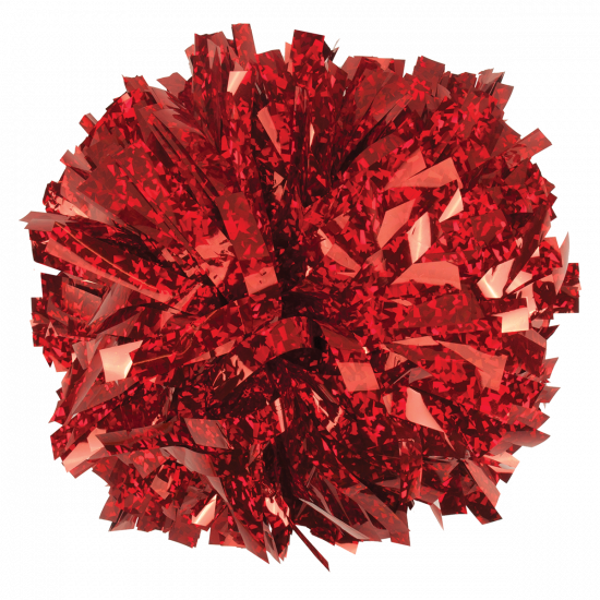 Solid Color Holographic Cheerleading Pom Poms HS-S 