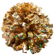 Solid Color Holographic Cheerleading Pom Poms HS-S 