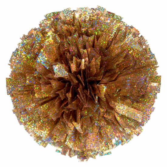 Solid Color Holographic Cheerleading Pom Poms HS-S 