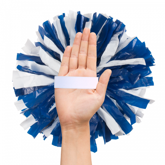 Two Color Custom Mixed Wet Look Pom Balls EVS(x)