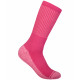 Tonal Crew Sock - Power Pink