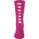 Color Block Crew Socks - Power Pink