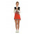 Custom Cheerleading Uniform Shell 1033  Skirt 2000