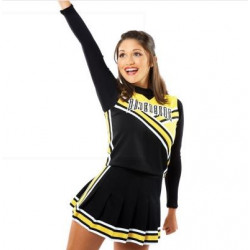Custom Cheerleading Uniform Shell 1055  Skirt 2034