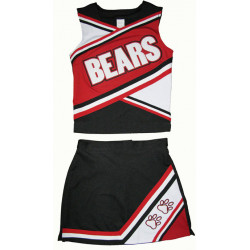 Custom Cheerleading Uniform Shell C-31 Skirt C-31