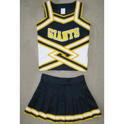 Custom Cheerleading Uniform Shell C-48 Skirt C-48