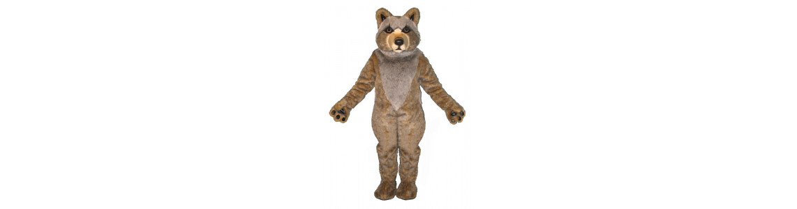 Wolf and Coyote Mascot Costumes